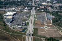 East Longmont Lowes, Best Buy aerial photo